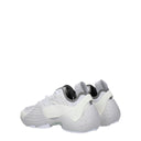 White Leather Athletic Sneakers