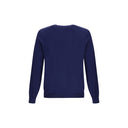 Blue Fleece Wool Sweatshirt