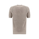 Beige Linen T-Shirt