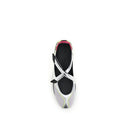 Silver Polyurethane Ballet Flats