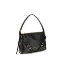Black Calf Leather Bos Taurus Shoulder Bag