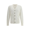 White Cotton Cardigan