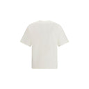 Cream Cotton T-Shirt