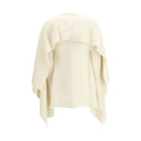 Cream Fleece Wool Cardigan