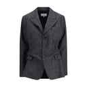 Gray Wool Blazer