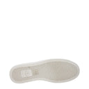 Blue Leather Low Top Sneakers