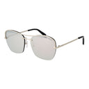 Silver Metal Sunglasses