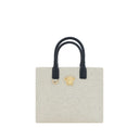 Cream Cotton Shoulder Bag