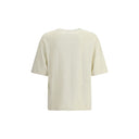 Cream Cotton T-Shirt