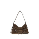 Brown Calf Leather Bos Taurus Handbag