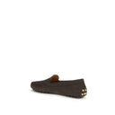 Brown Calf Leather Bos Taurus Slip-On Loafers