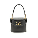 Black Calf Leather Bos Taurus Shoulder Bag