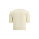Cream Wool Sweatshirt