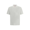 White Cotton Polo Shirt