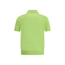 Green Cotton Polo Shirt