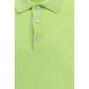 Green Cotton Polo Shirt