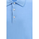 Light Blue Cotton Polo Shirt