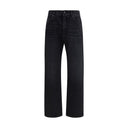 Black Cotton Jeans Denim