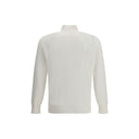 White Cotton Sweatshirt