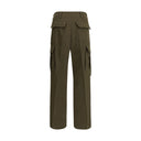 Bicolor Cashmere Cargo Pants