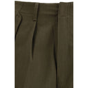 Bicolor Cashmere Cargo Pants