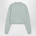 Acne Studios Faded mint wool v-neck sweater