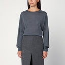 LouLou De Saison Anthracite grey cashmere sweater