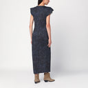 ISABEL MARANT Mid-length dress with midnight blue print