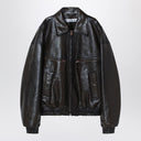 Acne Studios Leather bomber jacket