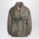 Givenchy Khaki shawl-collar bomber with zip