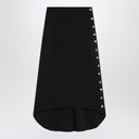 Givenchy Black Milan stitch skirt with buttons
