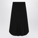 Givenchy Black Milan stitch skirt with buttons