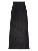 Balenciaga velvet-effect high-waisted skirt - Allure Absolue