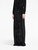 Balenciaga velvet-effect high-waisted skirt - Allure Absolue