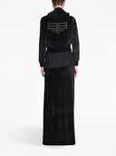 Balenciaga velvet-effect high-waisted skirt - Allure Absolue