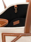 Balmain B-Army 42 canvas tote bag with leather details - Allure Absolue