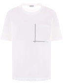 Brunello Cucinelli T-shirts and Polos White - Allure Absolue