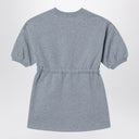 Chloé Long-sleeve grey dress with logo