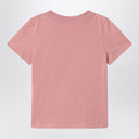 Chloé Pink cotton T-shirt with logo