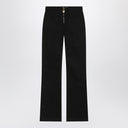 Chloé Black slim jeans with charm zip