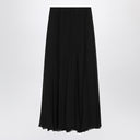 Chloé Black silk muslin maxi skirt