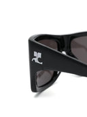 COURREGES PRE Sunglasses Black - Allure Absolue