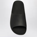 The Row Black Ama rubber slide sandal