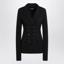 Dolce & Gabbana Dolce&Gabbana Black double-breasted wool cloth jacket