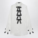 Dolce & Gabbana Dolce&Gabbana White silk shirt with bows