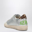 Golden Goose Sneaker Ballstar silver/red/leopard
