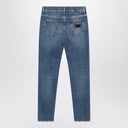 Dolce & Gabbana Dolce&Gabbana Faded-effect slim blue jeans