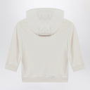 Givenchy Cream ribbed hoodie