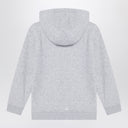 Sudadera gris con capucha de Givenchy con logo bordado