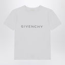 Camiseta blanca Givenchy con logotipo